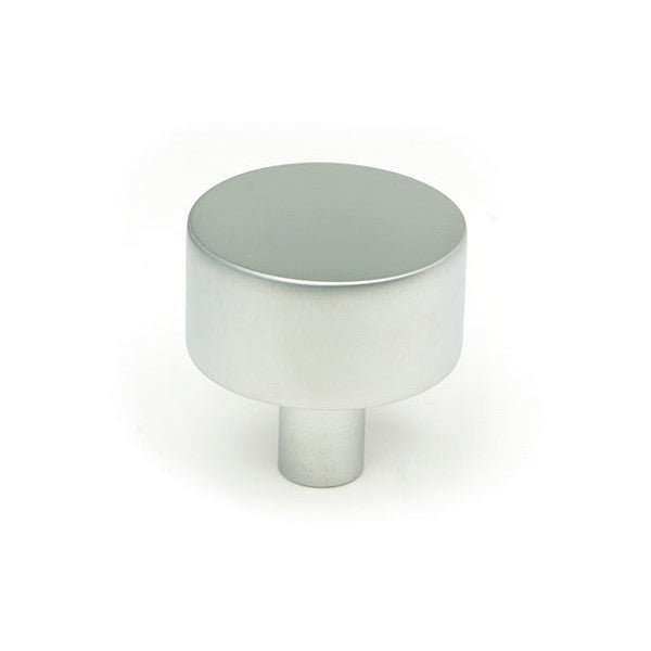 Satin Chrome Kelso Cabinet Knob - 32mm (No rose)