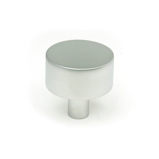 Satin Chrome Kelso Cabinet Knob - 32mm (No rose)