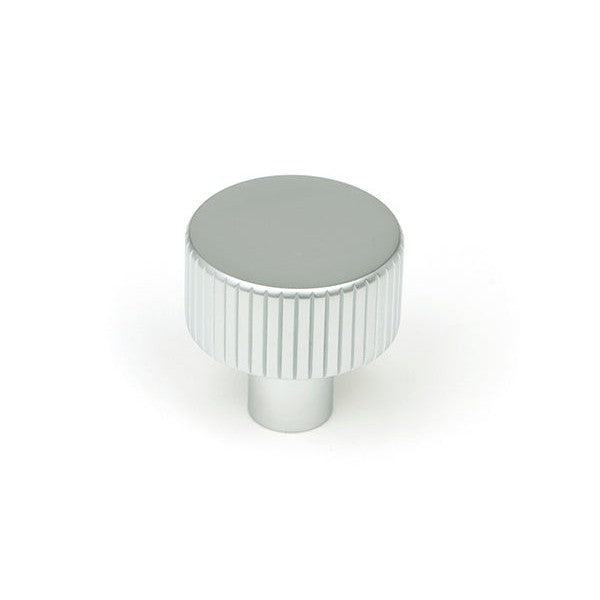 Satin Chrome Judd Cabinet Knob - 25mm (Plain)