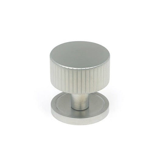 Satin Chrome Judd Cabinet Knob - 32mm (Plain)