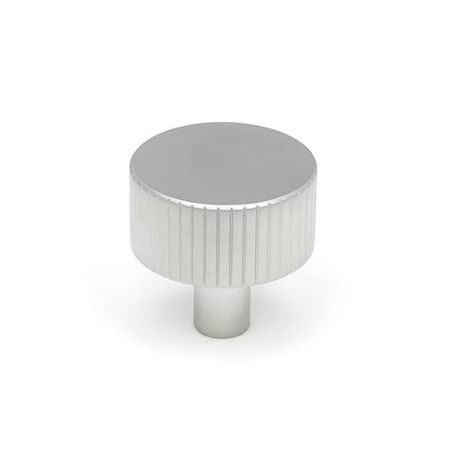 Satin Chrome Judd Cabinet Knob - 32mm (No rose)