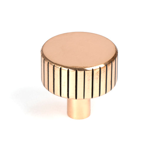 Polished Bronze Judd Cabinet Knob - 32mm (No rose)