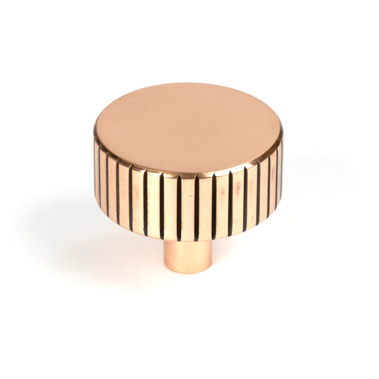 Polished Bronze Judd Cabinet Knob - 38mm (No rose)
