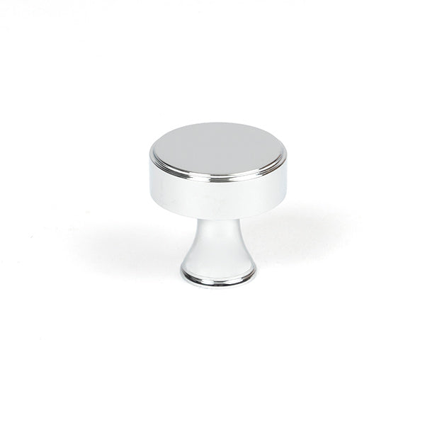 Polished Chrome Scully Cabinet Knob - 25mm