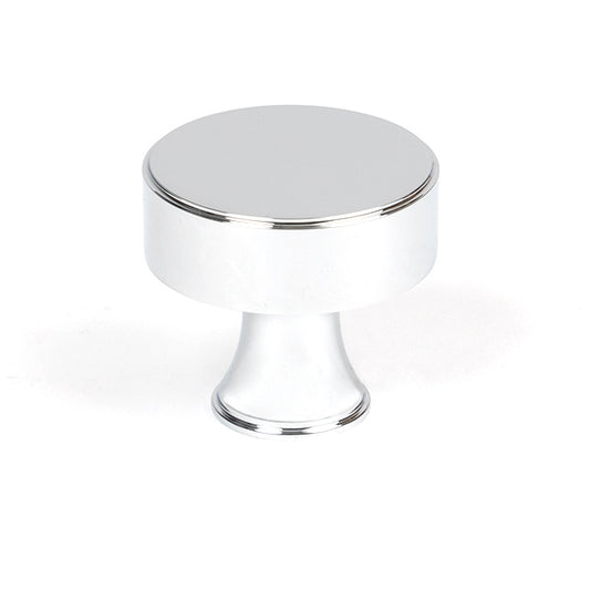 Polished Chrome Scully Cabinet Knob - 38mm