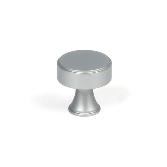 Satin Chrome Scully Cabinet Knob - 25mm