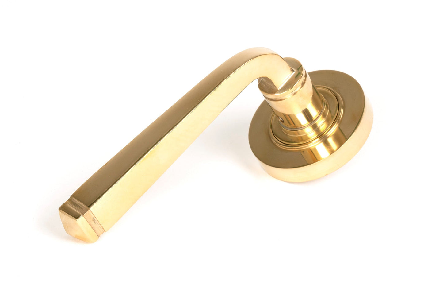 Avon Round Lever on Rose Set (Unsprung)