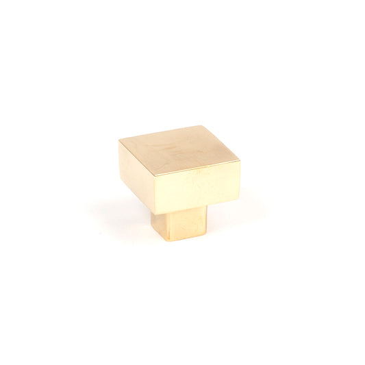 Aged Brass Albers Cabinet Knob - 25mm