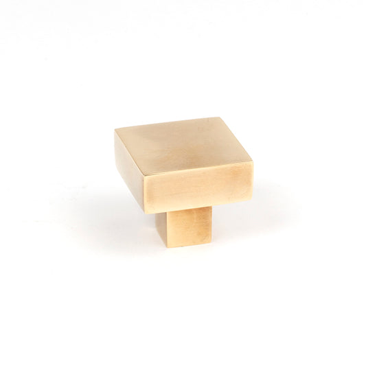 Aged Brass Albers Cabinet Knob - 30mm