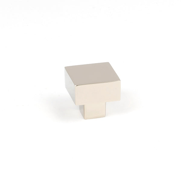 Polished Nickel Albers Cabinet Knob - 25mm