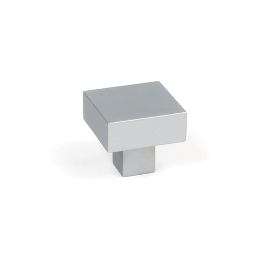 Satin Chrome Albers Cabinet Knob - 30mm