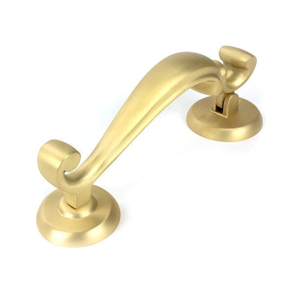 Satin Brass Doctors Door Knocker