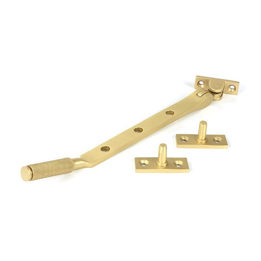 Satin Brass 8" Brompton Stay