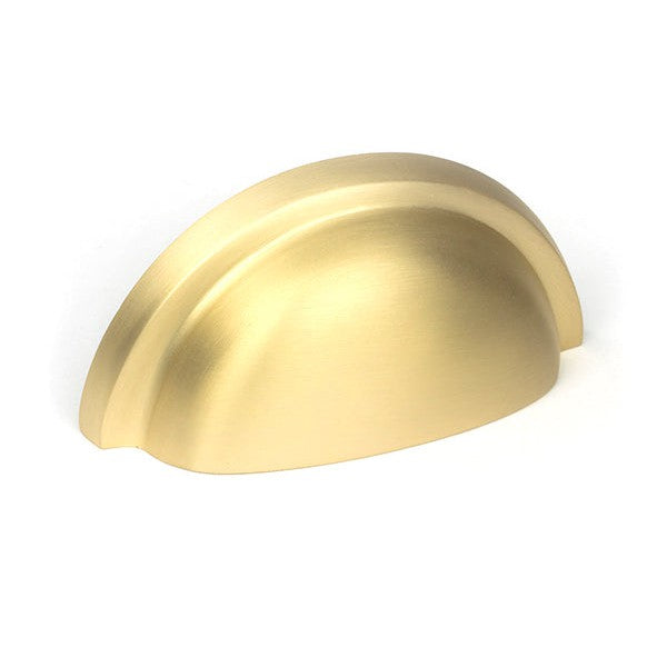 Satin Brass Regency Concealed Drawer Pull