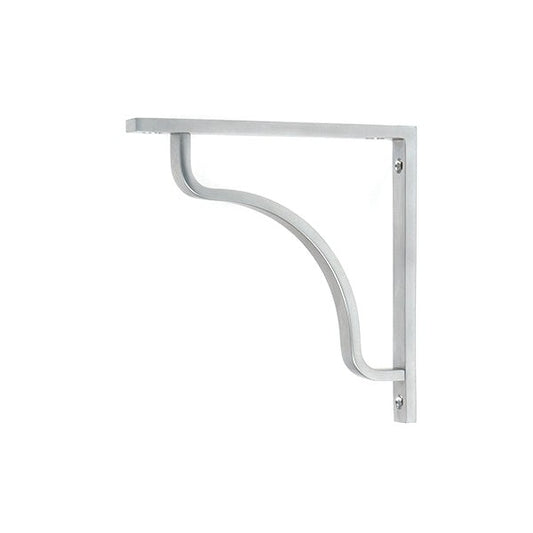 Satin Chrome Abingdon Shelf Bracket (150mm x 150mm)