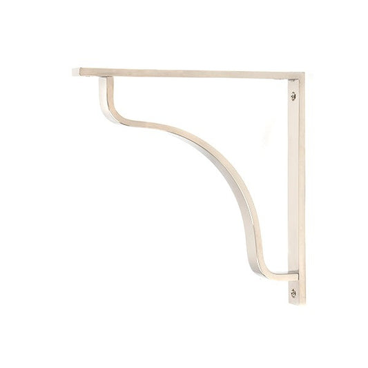 Polished Nickel Abingdon Shelf Bracket (200mm x 200mm)