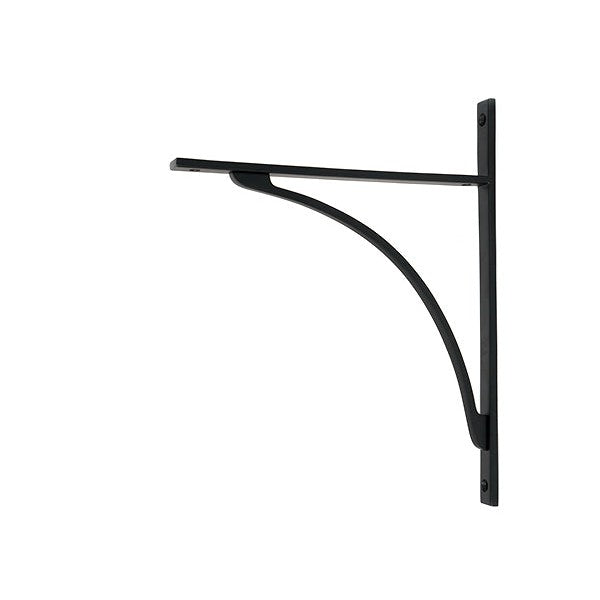 Matt Black Apperley Shelf Bracket (314mm x 250mm)