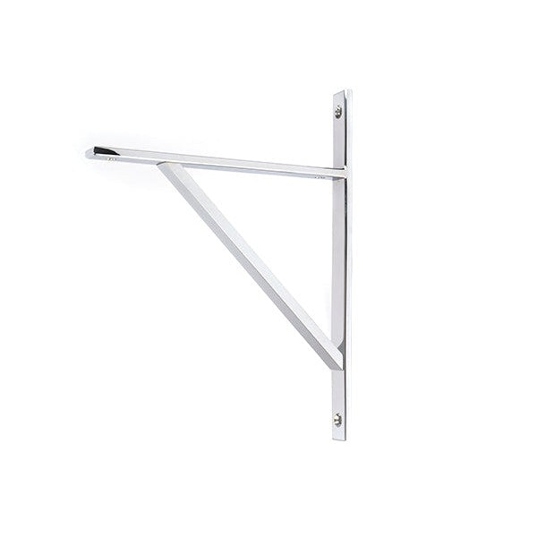 Polished Chrome Chalfont Shelf Bracket (260mm x 200mm)