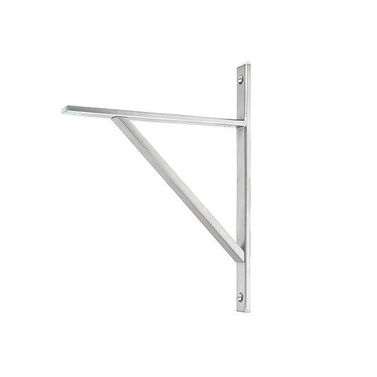 Satin Chrome Chalfont Shelf Bracket (260mm x 200mm)