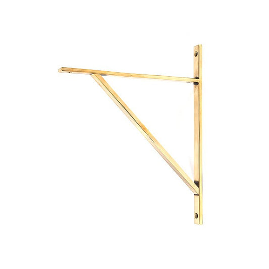 Aged Brass Chalfont Shelf Bracket (314mm x 250mm)