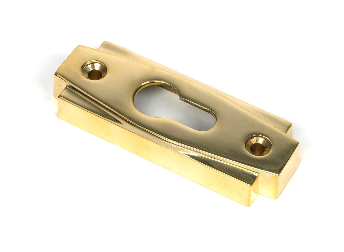 Art Deco Euro Escutcheon Set