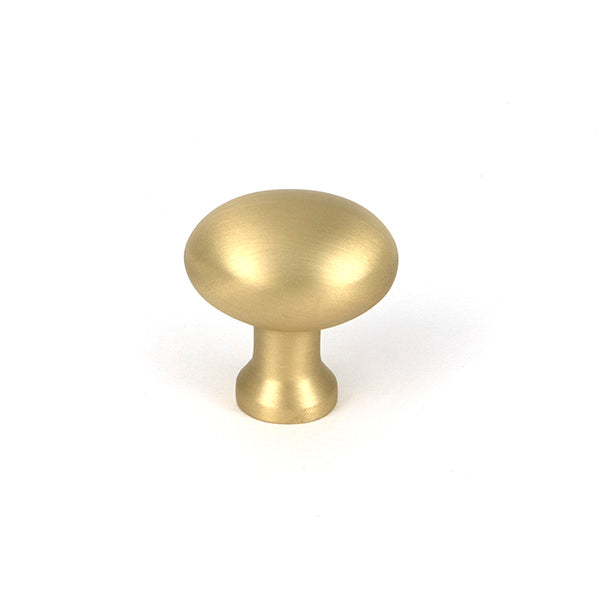 Satin Brass Moore Cabinet Knob - 25mm