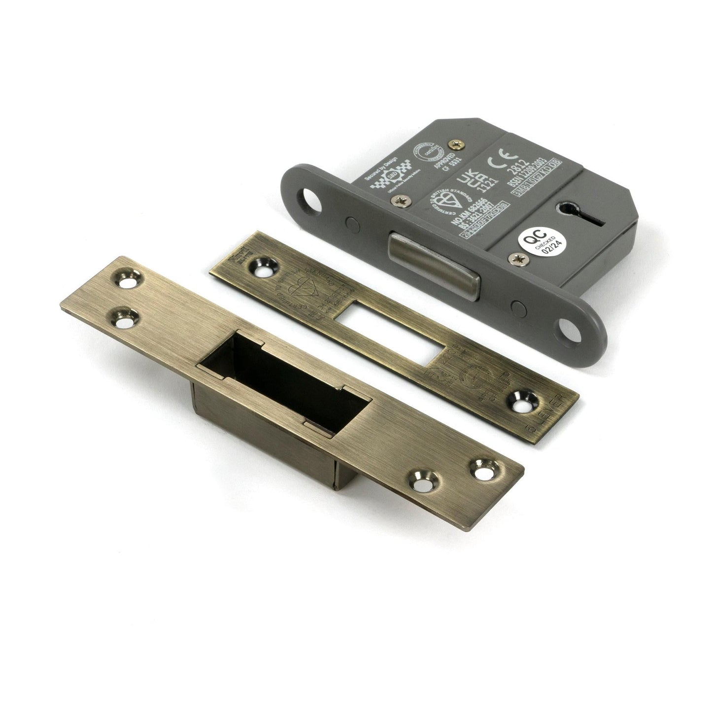 BS 5 Lever Deadlock KD