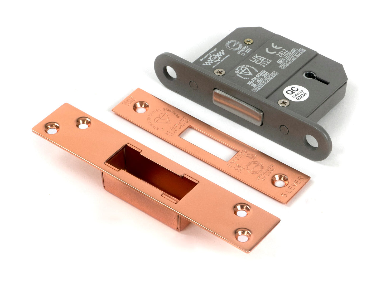 BS 5 Lever Deadlock KD