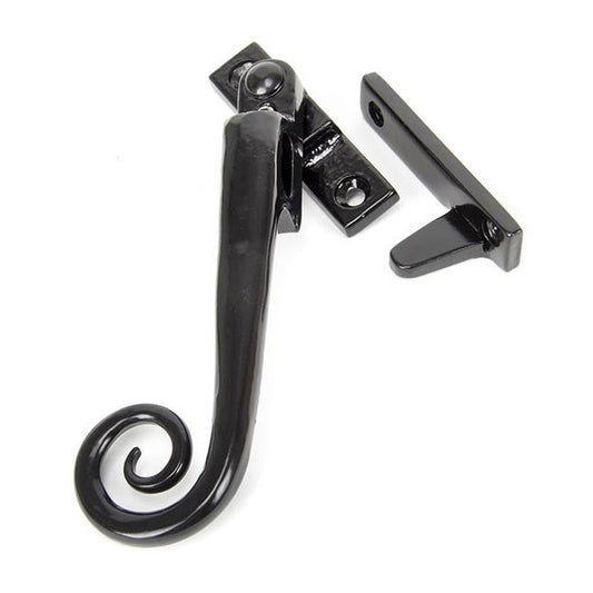 Black Locking Night-Vent Monkeytail Fastener - LH