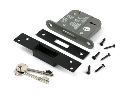 Aged Bronze 3" 5 Lever BS Dead Lock