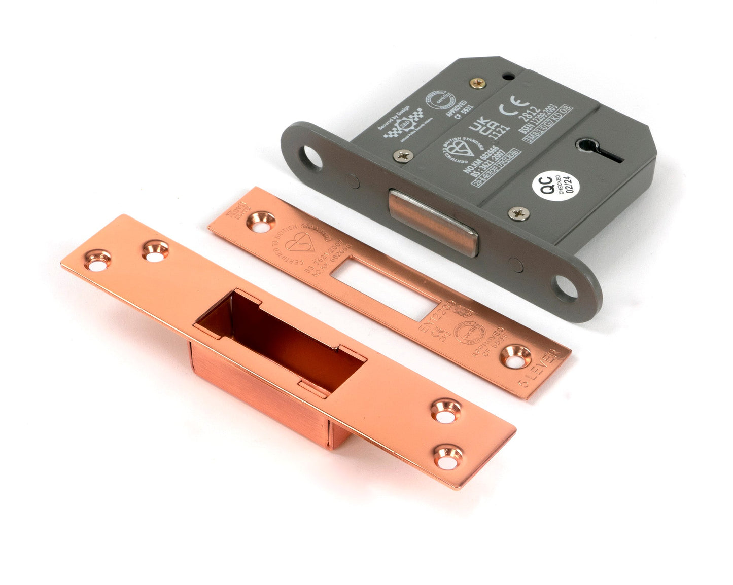 BS 5 Lever Deadlock KD