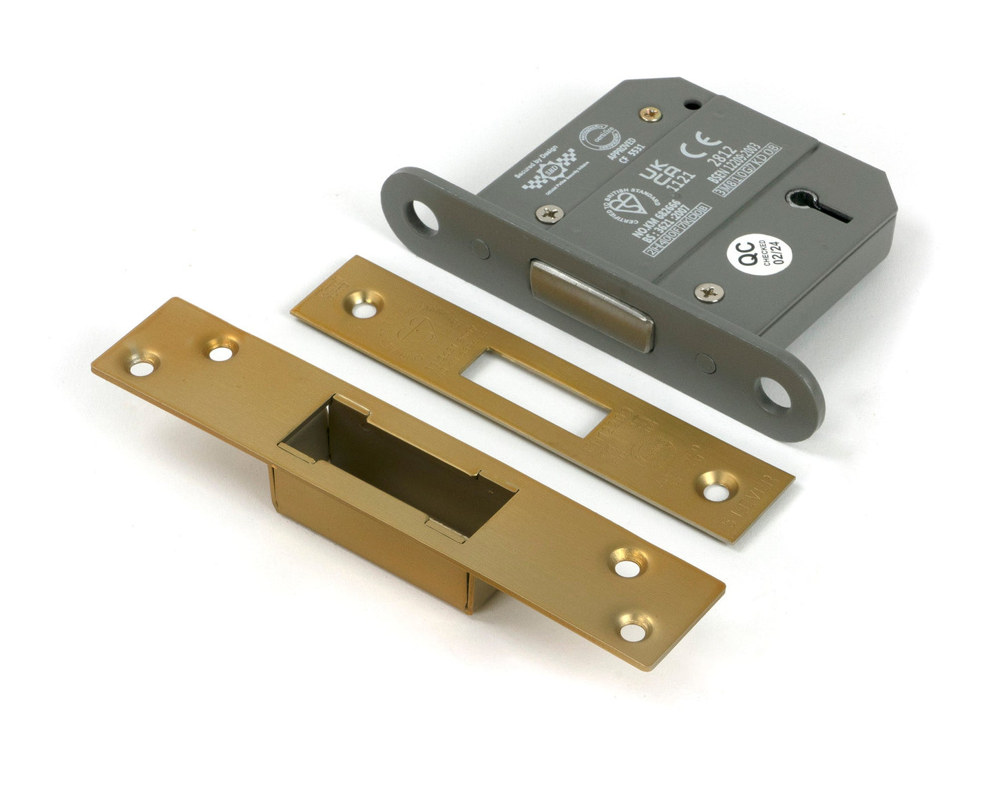 BS 5 Lever Deadlock KA