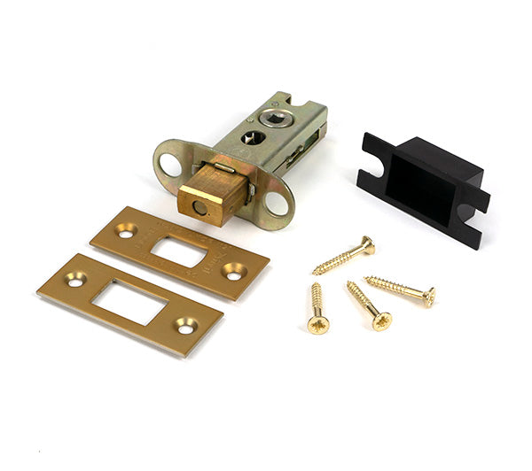 Satin Brass 2½" Heavy Duty Tubular Deadbolt