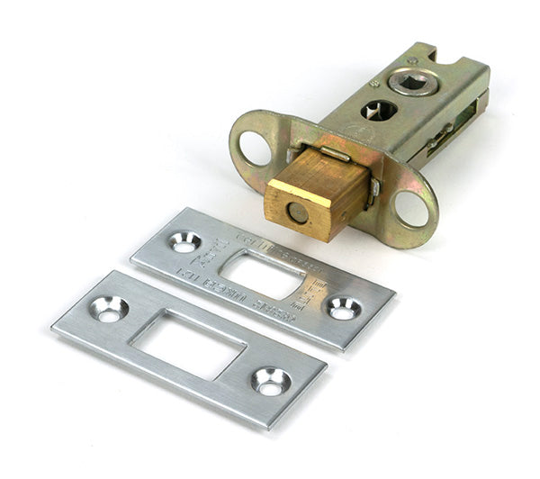 Satin Chrome 2½" Heavy Duty Tubular Deadbolt