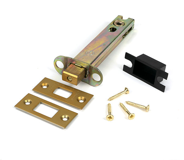 Satin Brass 5" Heavy Duty Tubular Deadbolt