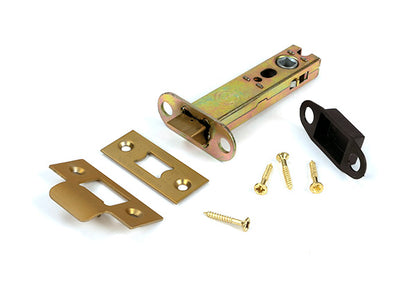 Satin Brass 4" Heavy Duty Latch