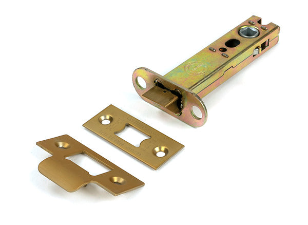 Satin Brass 4" Heavy Duty Latch