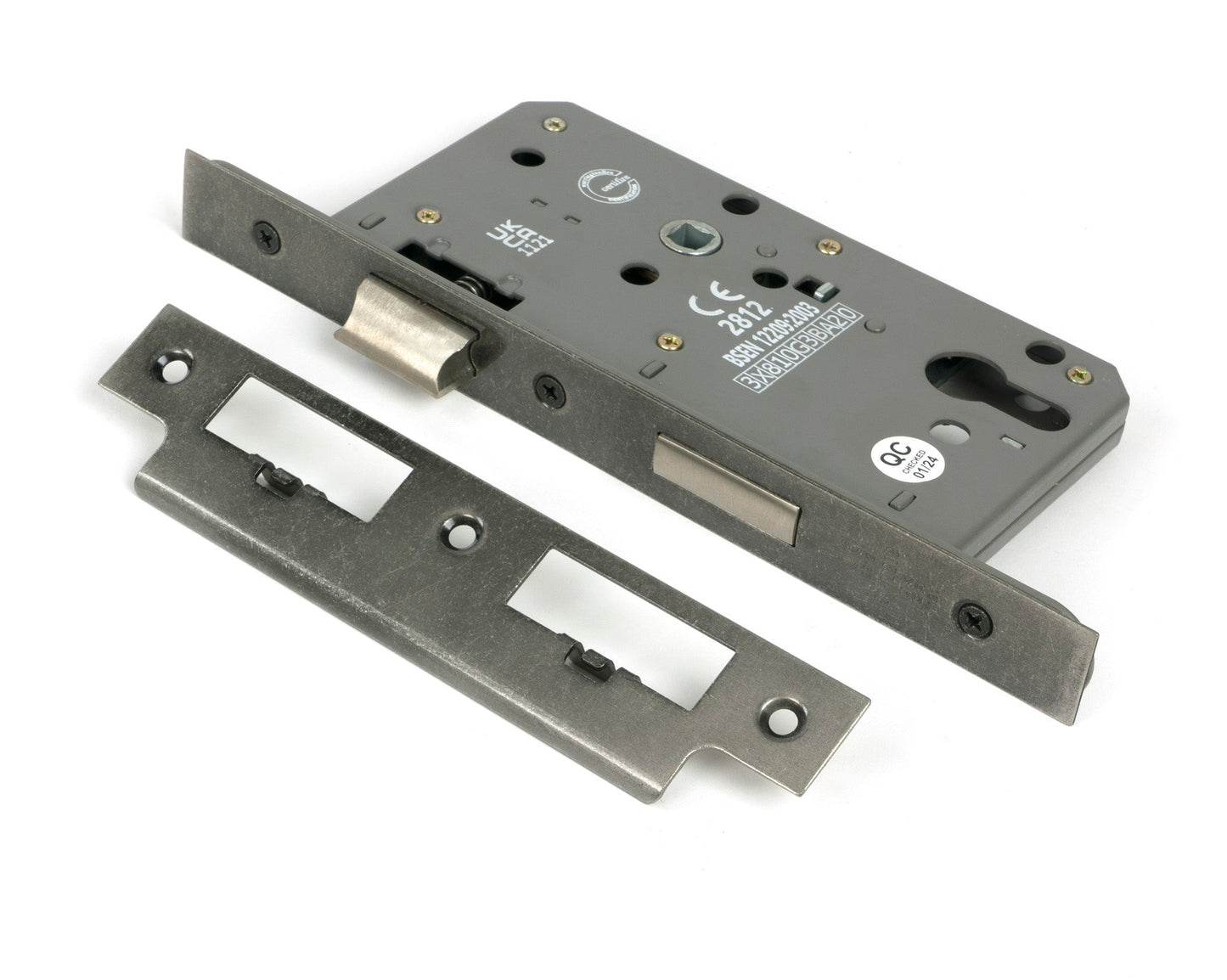 Euro Din Sash Lock - 72mm Centre
