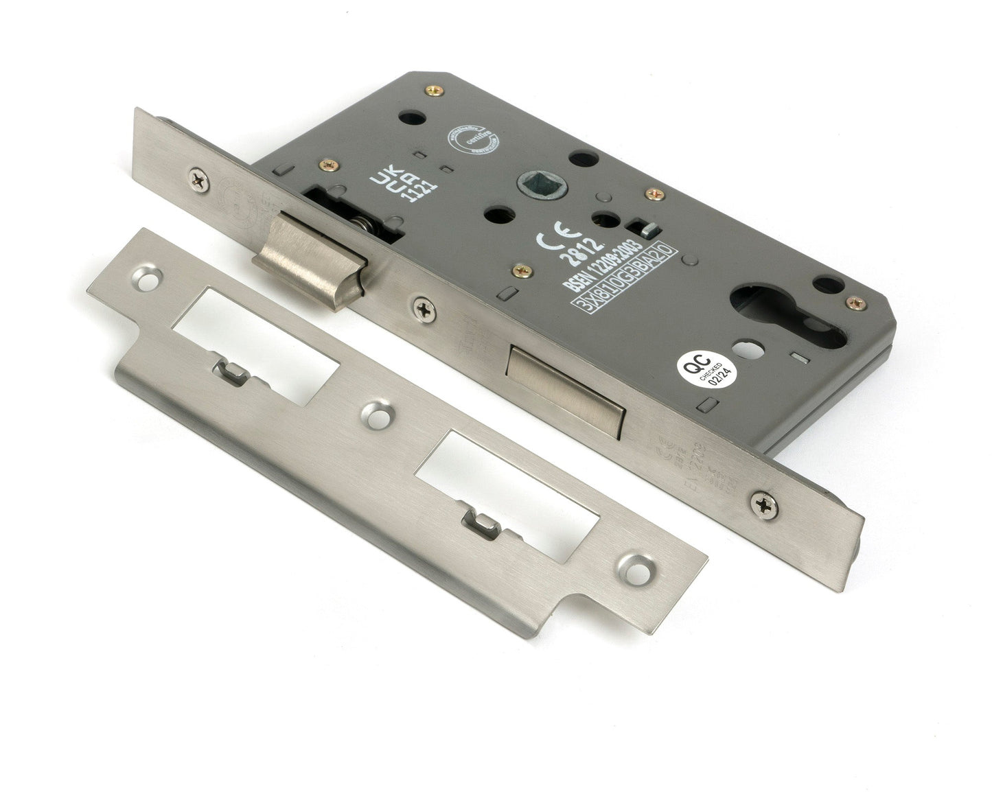 Euro Din Sash Lock - 72mm Centre