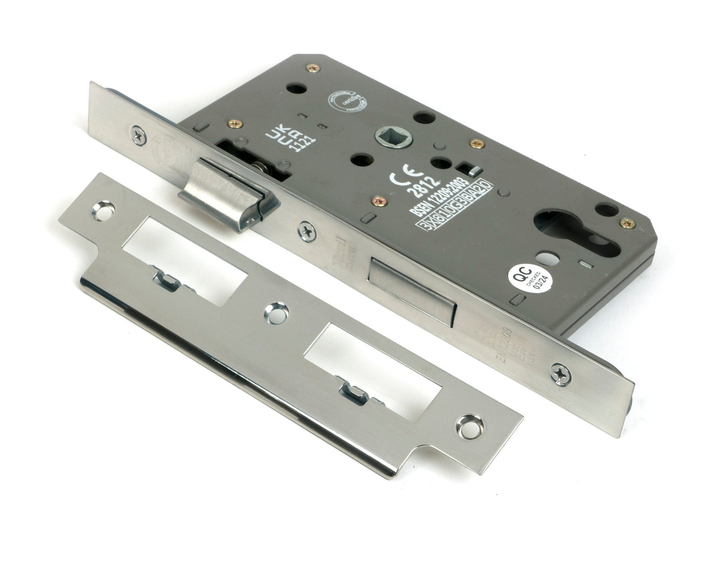Euro Din Sash Lock - 72mm Centre