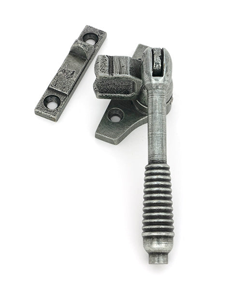 Pewter Night-Vent Locking Reeded Fastener (Steel Window)