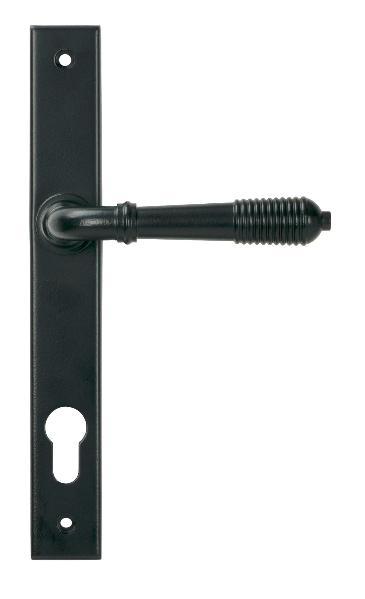 Reeded Slimline Lever Espag. Lock Set