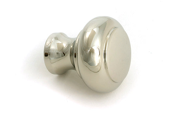 Polished Nickel Regency Cabinet Knob - Small