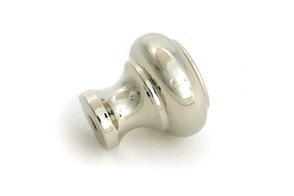 Polished Nickel Regency Cabinet Knob - Small