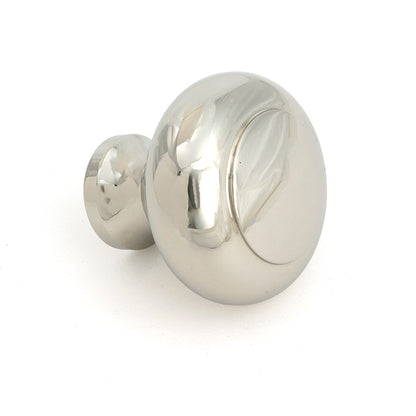 Polished Nickel Regency Cabinet Knob - Large