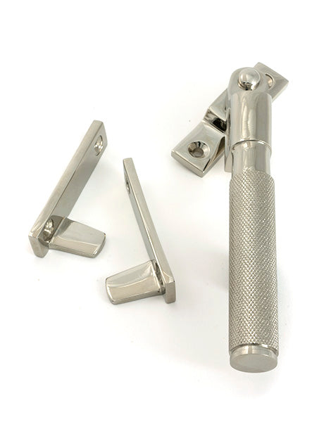 Polished Nickel Night-Vent Locking Brompton Fastener