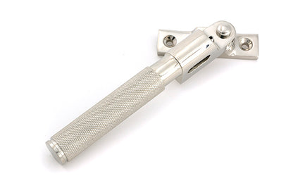 Polished Nickel Night-Vent Locking Brompton Fastener