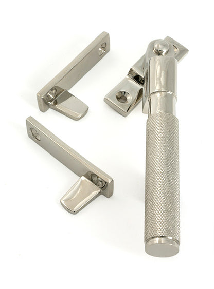 Polished Nickel Night-Vent Locking Brompton Fastener