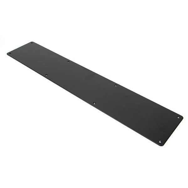 Black 780mm x 150mm Kick Plate