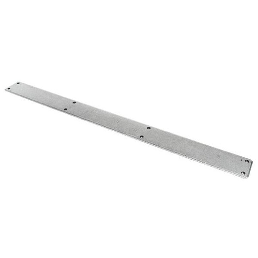 Pewter 800mm Plain Fingerplate